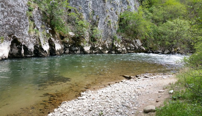 Reka Visočica - kanjon "Vladikine pločeuot;